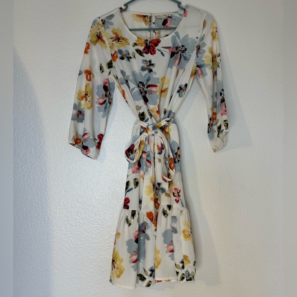 Floral Mid-Length Dress 🌸